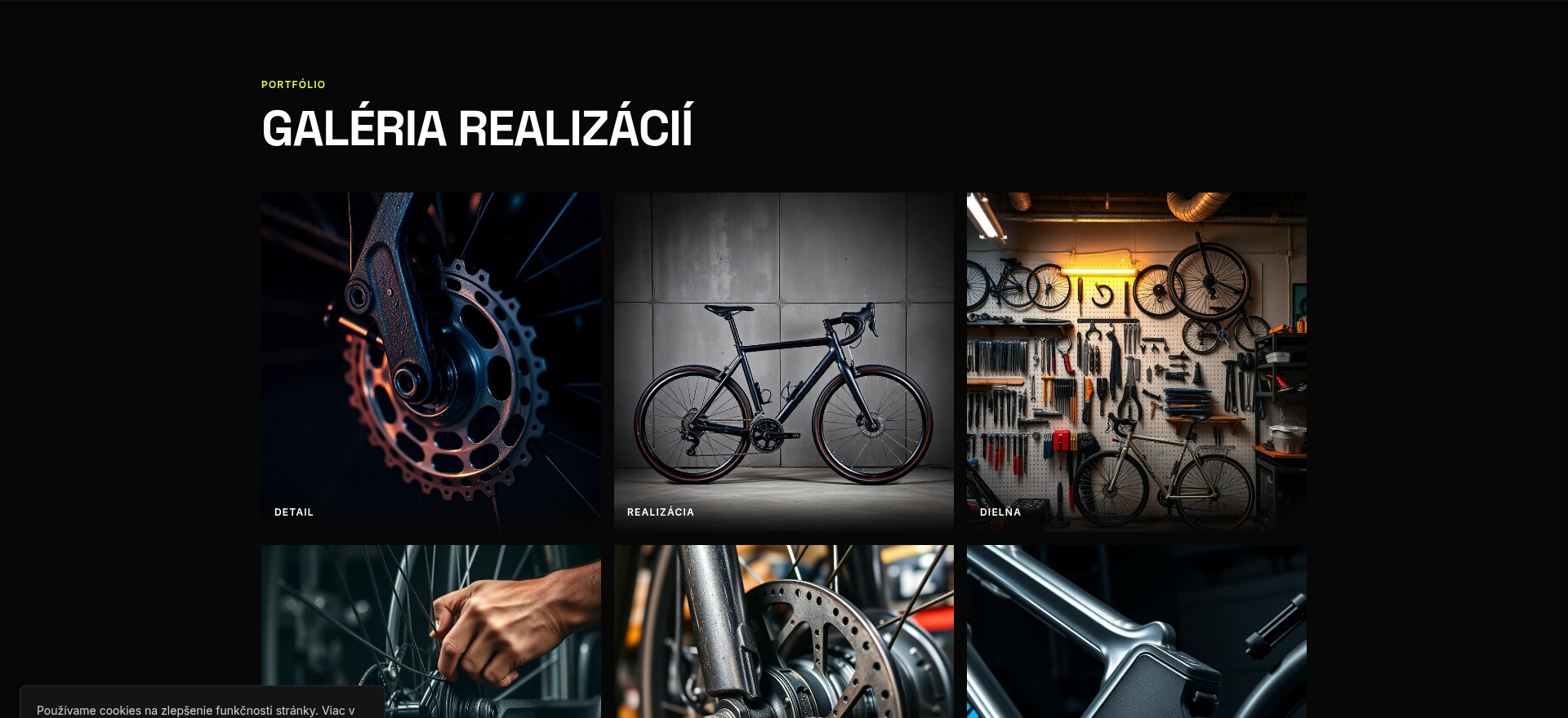 Bikeservis Jozko — galéria realizácií